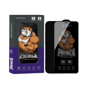 Hot Tempered Glass bảo vệ chống Spy bảo vệ màn hình kính riêng tư cho TECNO ZTE Samsung <span class=keywords><strong>Blu</strong></span> Itel Infinix - Product Image 1