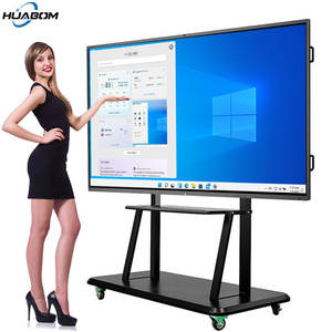 กระดานอัจฉริยะแบบสัมผัสขนาด 55 นิ้ว 86 นิ้ว 98 นิ้ว กระดานไวท์บอร์ดแบบโต้ตอบ แผงหน้าจอ LCD แบบอินเทอร์แอคทีฟ - Product Image 1