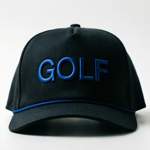 Casquette de golf personnalisée avec logo en patch et corde, casquette de baseball snapback 5 panneaux marine pour l'extérieur - Product Image 2