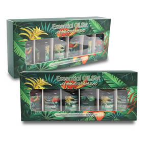 Juego de regalo de aceite esencial de yoga Kit de aceite de aromaterapia fresco para el cuidado de la piel 100% puro y natural para rituales de autocuidado de meditación de yoga - Product Image 2