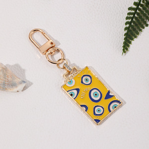 แฟชั่นใหม่พวงกุญแจรูปปิศาจรูปทรงเรขาคณิตย้อนยุคพร้อมจี้ประดับกระเป๋าเป้สะพายหลังสุดสร้างสรรค์แบบทันสมัยขายส่ง - Product Image 5