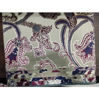Tissu d'ameublement en velours polyester antique tissé jacquard imperméable de qualité supérieure TengHui, très populaire pour les textiles de maison