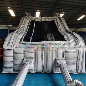 Backyard party jumpers bounce house bouncy castle commercial inflatable dolphin water slide for kids - Product Image 5