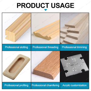 Máy bào và tạo cạnh tốc độ cao 45 độ, máy tiện gỗ, bàn trượt, máy phay đứng, máy định hình trục chính - Product Image 4