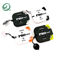 Logo personnalisé Indicateur de score de golf 2 joueurs Compteur de coups Clicker Portable Golf Handy Count Shot Digital Golf Scorekeeper