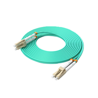 FTTMAX OM3/OM4 SM/G652D Çok Modlu 50/125 LC/LC 10Gb 40Gb PVC Kılıflı Fiber Optik Patch Kablosu Özel Uzunlukta FTTX POE 5G