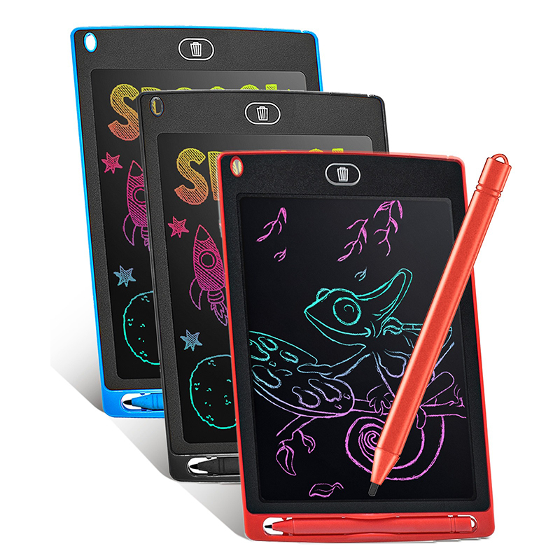 Confezione da 4 Tavolette da Scrittura LCD per Bambini, 8,5 Confezione da 4 Tavolette da Scrittura LCD per Bambini, 8,5