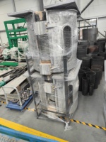 Four de recyclage de ferraille d'acier de fonte d'induction de fréquence moyenne four de fonderie Chine four de fabricant