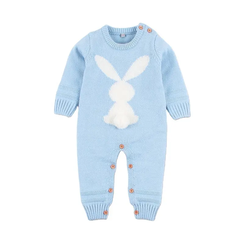 Mimixiong personalizzato neonato abbigliamento invernale manica lunga Cartoon coniglio Baby Boutique abbigliamento Baby Dress per bambini