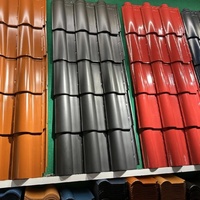 Tôle de Toiture Métallique Ondulée Galvanisée Anti-Corrosion, Plaque d'Acier Ondulée Revêtue de Zinc, Matériaux de Construction en Gros