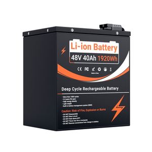 Batterie de vélo électrique au lithium 48V 40Ah en stock au Royaume-Uni, avec BMS 50A et chargeur rapide 6A pour moteur de vélo électrique 1500W - Product Image 2