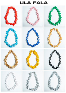 Collana Tradizionale Uomo Stile Tribale Romano Samoano con Catena Marrone e Lei del Capo - Product Image 6