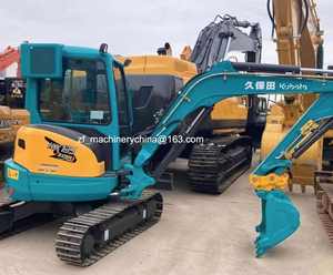 Mini-excavatrice Kubota Kx165 de 5,5 tonnes de haute qualité d'occasion avec bulldozer, machine à chenilles, mini-excavatrice Kubota Kx165 - Product Image 2