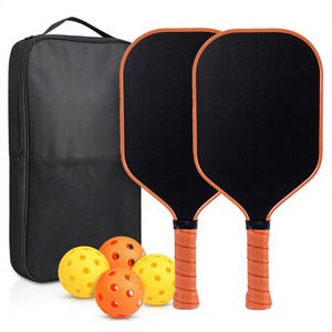 Raquette de pickleball <span class=keywords><strong>MAYWAY</strong></span> Sweet Spot durable pour l'entraînement, 0,16 mm, fibre de carbone T700 premium, nid d'abeilles, 40 trous, manche allongé, 190 g - Product Image 5