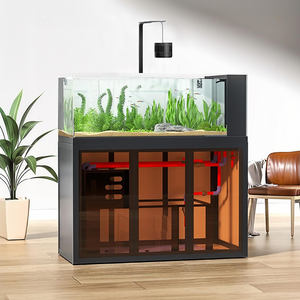 120Cm Custom Ultra Wit Glas Aquarium Met Bodemfilter & Waterplanten, Thuis/Kantoor Eco Landschap Aquarium, Fabriek Direct - Product Image 3