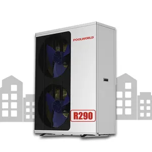 Cina fabbrica r290 monoblocco full inverter pompa di calore aria pompa di calore acqua 20 kw con Erp A +++ e CE