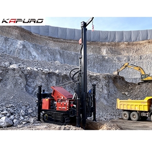 Perforadora Kapuro KP-200 Dr Illing Depth 200m para minería de pozos de agua sobre orugas, perforadora hidráulica mini de pozos - Product Image 1