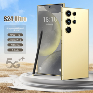<span class=keywords><strong>Smartphone</strong></span> S24 Ultra 7,3 pouces Full HD avec processeur Deca Core, 5G, double <span class=keywords><strong>SIM</strong></span>, 1 To de stockage, appareil photo arrière 108MP, téléphones mobiles LTE et CDMA - Product Image 4