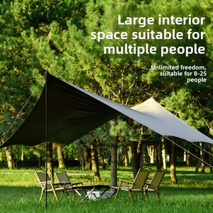Tenda da <span class=keywords><strong>Campeggio</strong></span> Impermeabile con Protezione UV, Riparo dal Sole Portatile e Leggero <span class=keywords><strong>per</strong></span> Spiaggia, Picnic, Giardino, Escursionismo e Attività all'Aperto - Product Image 5