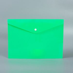 Yy277 Pp <b>Plastic</b> A4 Size Paper Cover <b>Folder</b> Zipper Bags Letter Style File Document Bag - Product Image 4