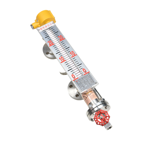 Настраиваемый магнитный уровнемер 24В+4-20мА для измерения уровня жидкости в резервуарах, передатчик уровня масла, магнитный индикатор уровня для воды и газа - Product Image 4