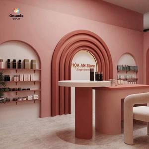 การออกแบบตกแต่งภายในร้านค้า |   ร้านน้ำหอมตกแต่งด้วยทองคำ |   ตู้โชว์สินค้าหรูหราและโซลูชั่นตกแต่งภายในครบวงจร - Product Image 5