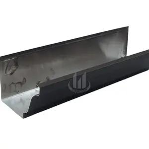 American seamless brown Aluminum rain gutters