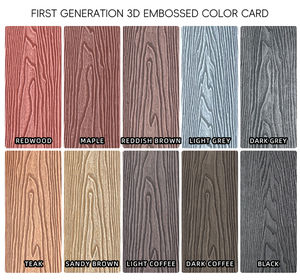 Panchina WPC Contemporanea con Goffratura Liscia, Impermeabile, Ignifuga, Resistente all'Umidità, Decorazione in Legno <span class=keywords><strong>per</strong></span> Palestre Esterne - Product Image 6