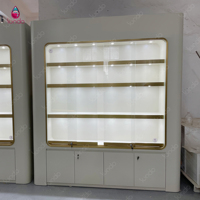 Vitrine murale de luxe sur mesure Sundo pour bijoux, avec éclairage LED haut de gamme, écologique et robuste, pour la vente au détail