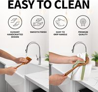 Ensemble de 9 ustensiles de cuisine en bois de teck naturel pour la cuisson, boîte cadeau haut de gamme, prise en main confortable, résistant à la chaleur, cuillères antiadhésives