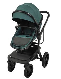 Cochecito de bebé de lujo 4 en 1 de alta calidad, rueda de goma con suspensión, cochecito de bebé de Alta Vista - Product Image 4