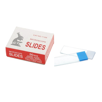 Hot Sell Lab Use 7109 One Side Colorful Microscope Slides