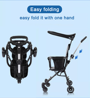 Poussette bébé légère de poche de voyage poussette pliable landau pour bébé de vente chaude