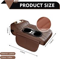 Araba Orta Konsol Kapağı, Mikrofiber Deri Araba Kolçak Kapağı, Çok Fonksiyonlu Kolçak Saklama Kutusu