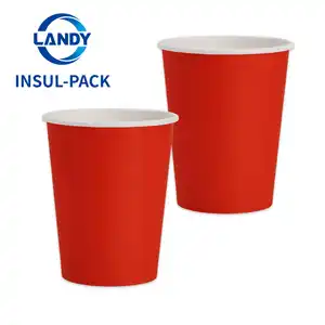 Disposable Party Cup Red Custom Paper Cups