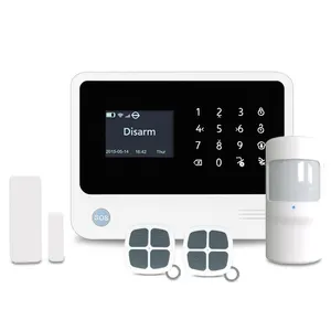 Système d'alarme de sécurité anti-intrusion, Tuya, wi-fi, GSM, écran tactile, anti-cambriolage, haute qualité, meilleure vente