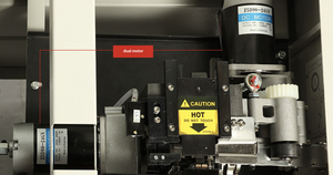 Machine d'emballage automatique SPK-B1 avec moteur hydraulique et pompe PLC pour sangles PP, idéale pour l'emballage de cartons et de bois - Product Image 5