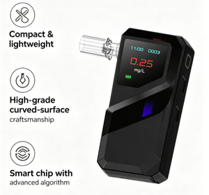 Alcootest professionnel Airsense S1, détecteur d'alcoolémie haute précision, alcootest pour conducteurs de voitures - Product Image 1