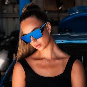 Nouvelles lunettes de sécurité Z87+ de haute qualité avec logo personnalisé 3408 pour les sports de plein air, lunettes de soleil Z87 - Product Image 1