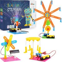 Kits STEM 4 en 1, kits scientifiques robotiques pour enfants, jouets éducatifs STEM, kits scientifiques, jouets STEM pour enfants