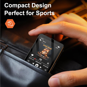 เครื่องเล่น MP3 JOJOLEPAI รุ่นขายดีปี 2026 หน้าจอสัมผัส 2.4 นิ้ว ปุ่มปรับระดับเสียงแบบหมุน รองรับ FLAC หน่วยความจำ 5.3 64GB แบตเตอรี่ใช้งานได้นาน <span class=keywords><strong>20</strong></span> ชั่วโมง - Product Image 2