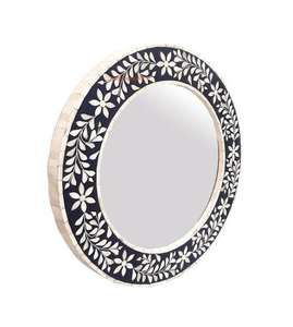 Top Trending Bone Inlay Finished Rustic <b>Mirror</b> <b>Frame</b> for Home Decoration Clear Glass Reflector Wall Mounted <b>Mirror</b> Hot Selling - Product Image 6