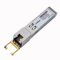 Transceiver Fibre Optique 100BASE-T Cuivre SFP 10/100M RJ45 100m Compatible avec les Switches GLC-FE-T Cisco Meraki Ubiquiti