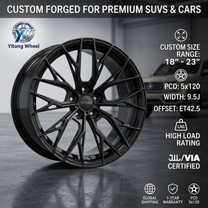 Rines de Aleación Forjados Personalizados <span class=keywords><strong>para</strong></span> Autos de 18-23 Pulgadas 5x120 9.5J ET42.5 <span class=keywords><strong>para</strong></span> Land Range Rover Defender Estilo Skoda - Product Image 1