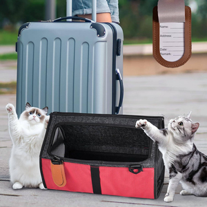 Good Quality Polyester Pet Heating Pad Luxury Portable Dog House and <b>Cat</b> Bag for Car Outdoor Travel Fashionable <b>Backpacks</b> - Product Image 4