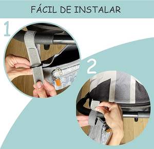 Bolsa Organizadora Multifuncional Personalizada de Poliéster para Guardería, Bolsa para Pañales y Cochecito para el Cuidado del Bebé, Bolsa Organizadora para Cochecito de Bebé - Product Image 6