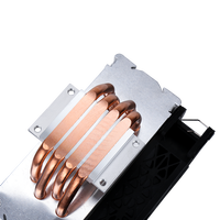 SAMA CPU Cooler Desktop Gaming PC CPU Quatre Caloduc Ari Cooler ARGB Effect Ventilateur LED
