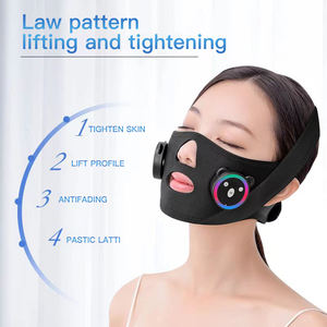 Micro-corrente Facial Massagem Bandagem V <span class=keywords><strong>Face</strong></span> Lifting Apertando Máscara Aparelho De Beleza Fade Law Line Duplo Queio V-Line - Product Image 2