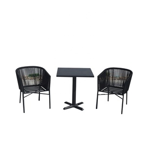 Muebles Modernos para Patio Exterior, Mesa y Sillas de Comedor con Cojines - Product Image 5