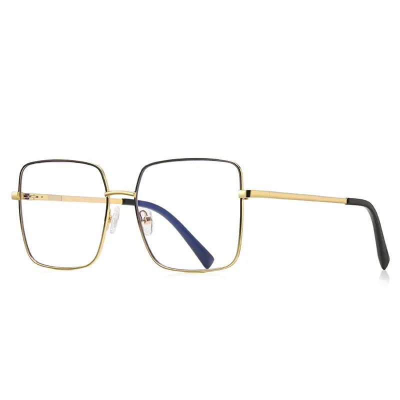 Optical Eyeglasses Men Women Fashion Square Eyewear Anti Blue Light Blocking Glasses Ready to Ship Wholesale Frames